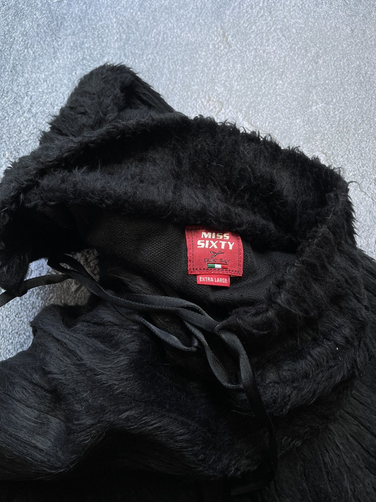 If Six Was Nine × Le Grande Bleu (L.G.B.) × Miss Sixty Miss Sixty Striped Faux Mohair Sweater Top type Rick Owens Size L / US 10 / IT 46 - 9 Thumbnail