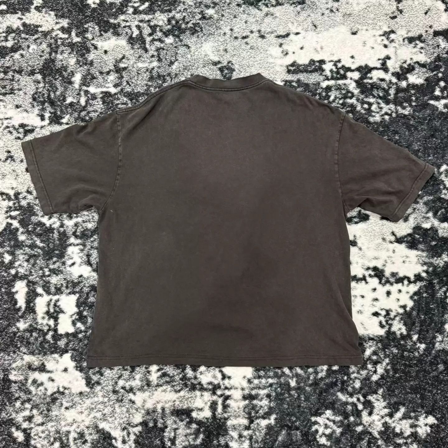 Balenciaga Balenciaga B-embroidered logo SL tee washed black L Size US L / EU 52-54 / 3 - 5 Thumbnail