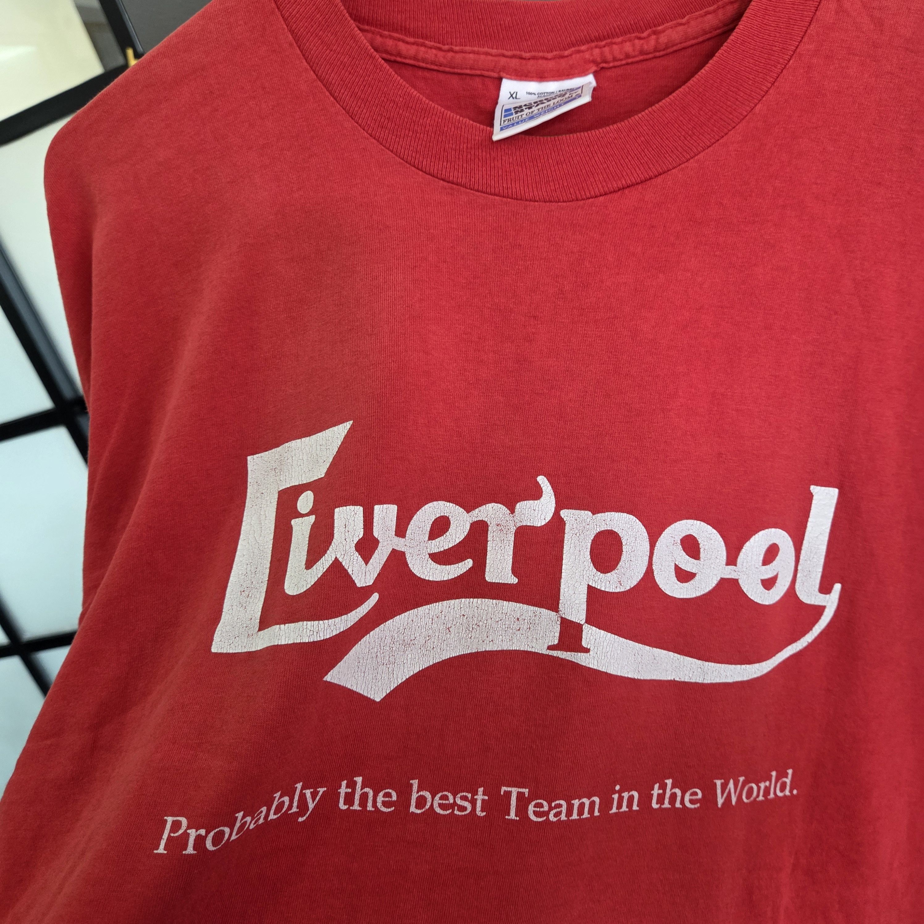 Vintage Liverpool LFC /Carlsberg Parody 90s Size US XL / EU 56 / 4 - 3 Thumbnail