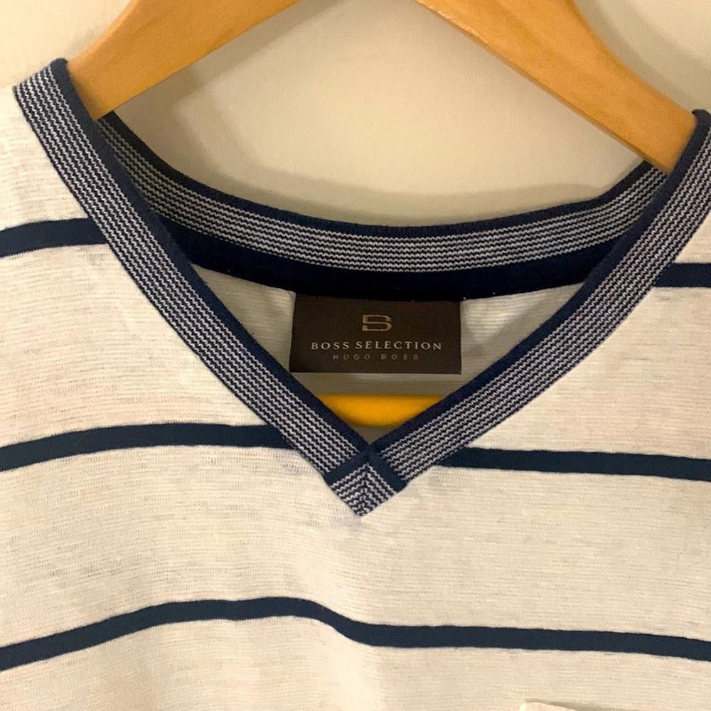 Designer BOSS Selection-VN SS Pocket T Lg (runs small)- Cotton Blend Size US L / EU 52-54 / 3 - 4 Thumbnail