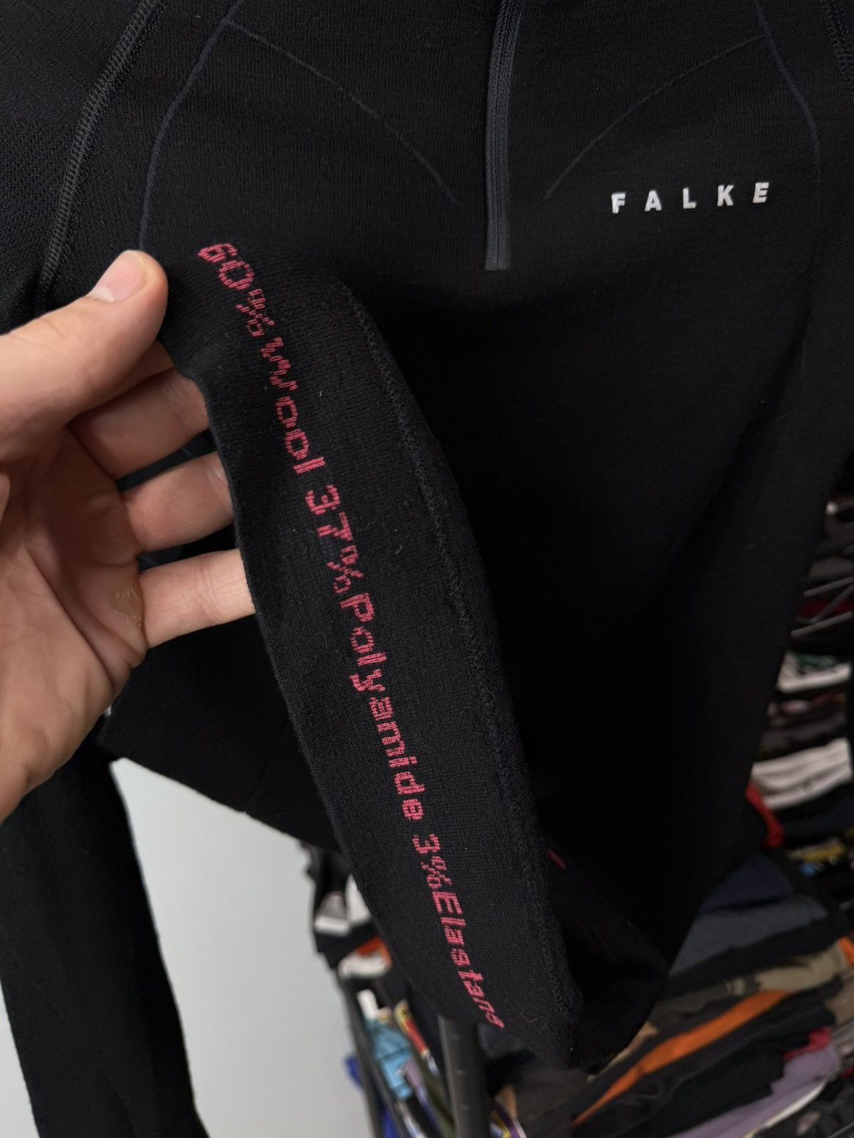 FALKE Falke Wool Compression Longsleeve Balenciaga Style Size S / US 4 / IT 40 - 9 Thumbnail
