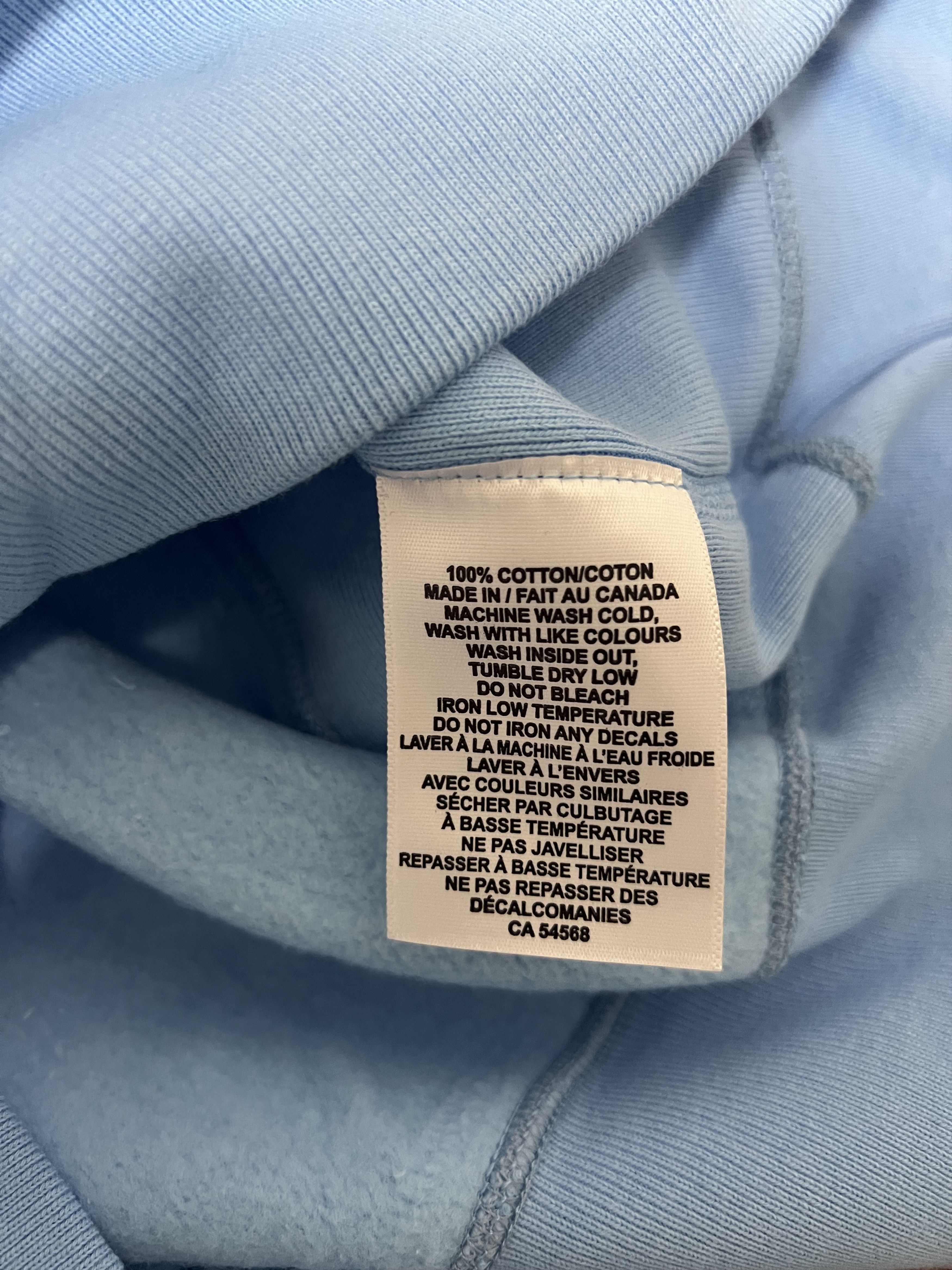 BIANCA CHANDON 💚 Bianca Chandon Lover Crewneck Blue Large NEW Size US L / EU 52-54 / 3 - 7 Thumbnail
