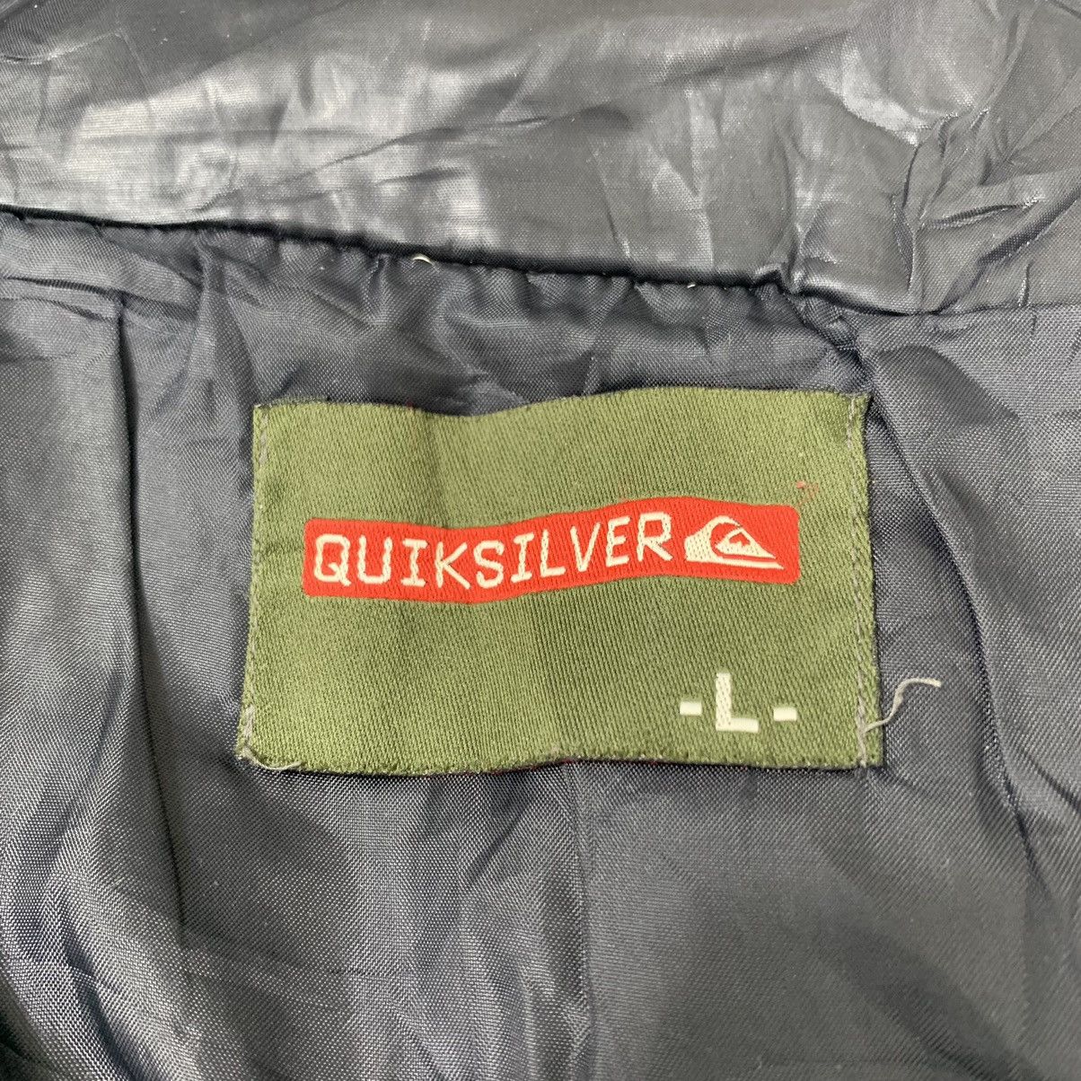 Quiksilver × Vintage Vintage QUIKSILVER USA Surf Winter Puffer Bomber Jacket Size US L / EU 52-54 / 3 - 6 Thumbnail
