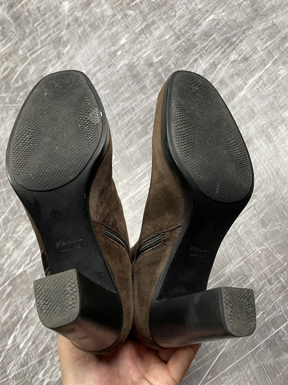 Prada Prada Fur High Shoes Y2K Very Rare Size US 7 / IT 37 - 8 Thumbnail