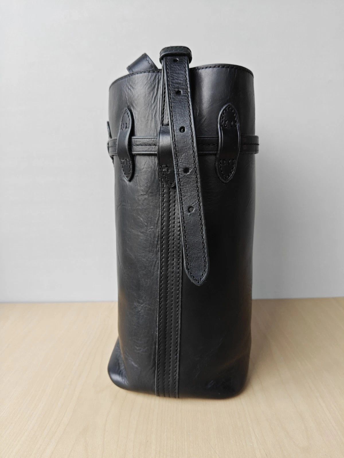 Polo Ralph Lauren Polo Ralph Lauren Bellport Leather Large Bucket Bag FTP 0006 Size ONE SIZE - 4 Thumbnail