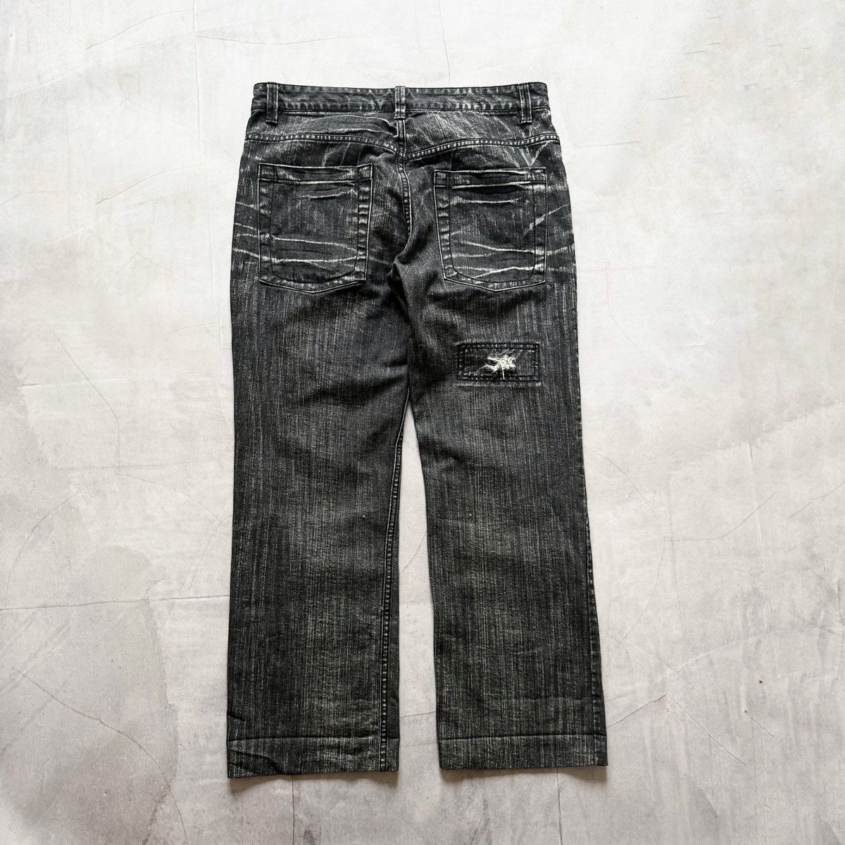 Hysteric Glamour Vintage Distressed Faded Jeans Hysteric Glamour Vibe Y2K Size US 34 / EU 50 - 2 Thumbnail