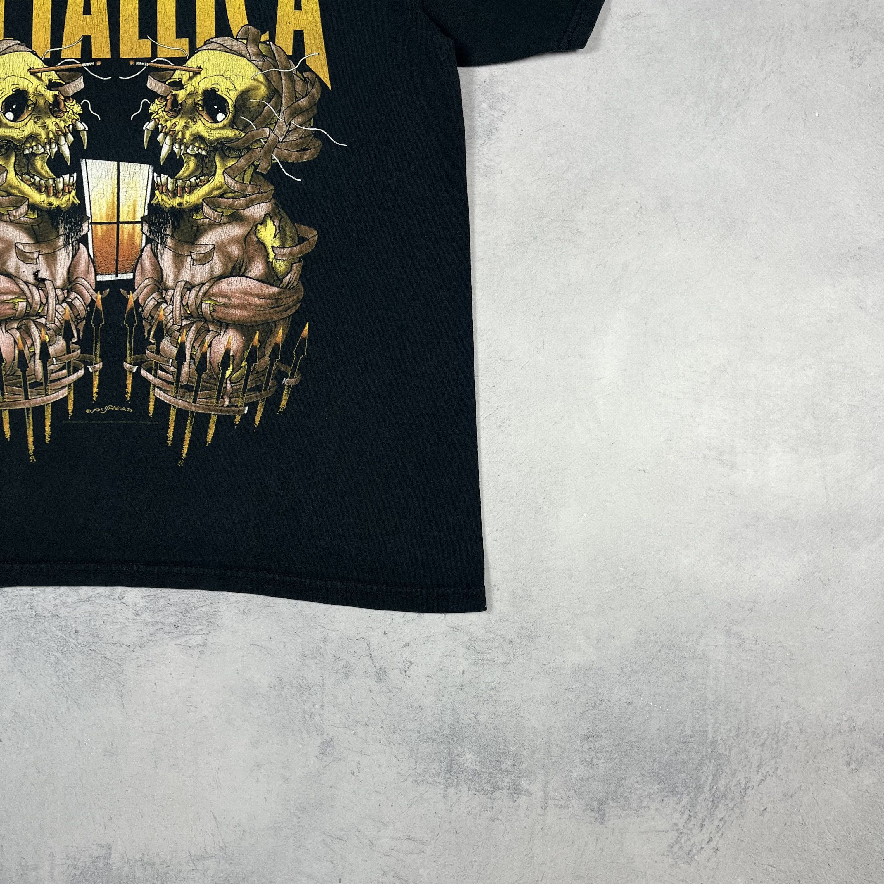 Band Tees Vintage Metallica Pushead Rare Rock Band T Shirt 00’s Size US M / EU 48-50 / 2 - 4 Thumbnail