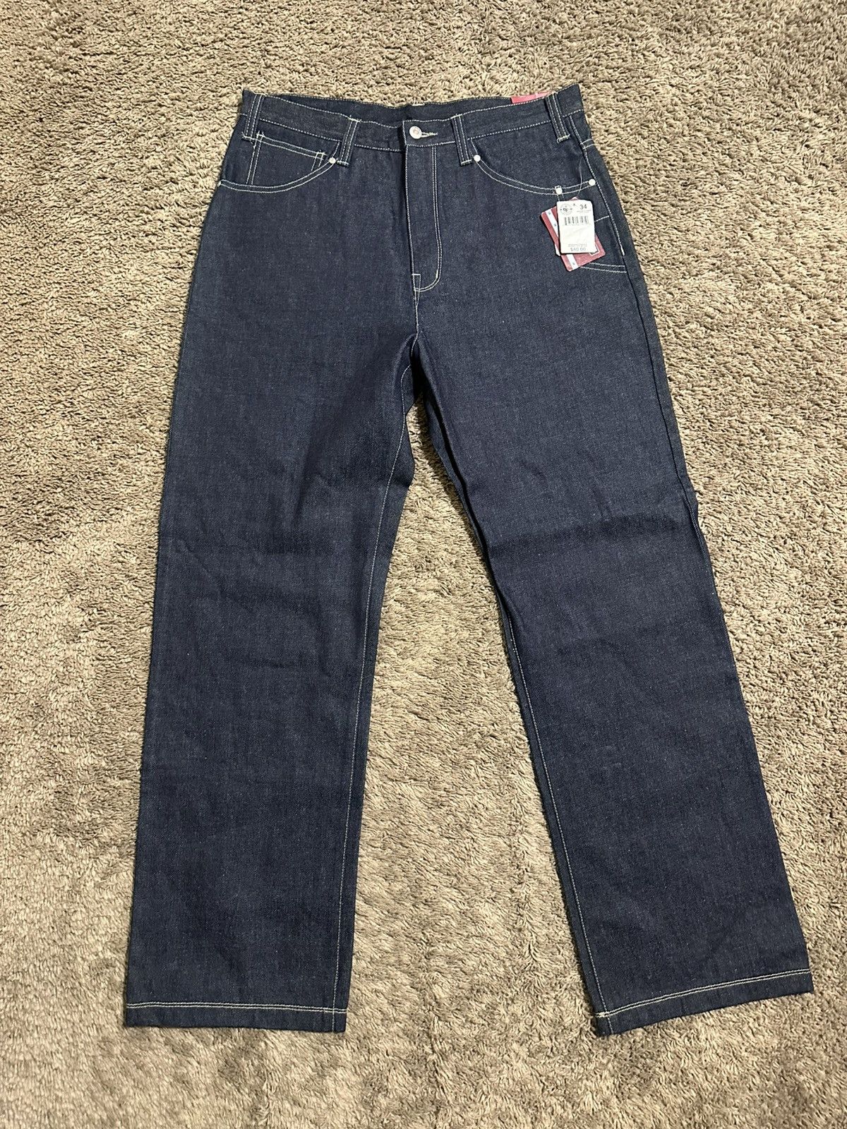 Nike Vintage Def Jam University “triple denim” pants 34x33 Size US 34 / EU 50 - 8 Thumbnail