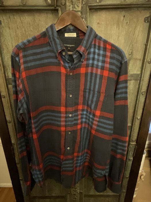 Engineered Garments EG 19th Century BD Shirt in Oversized Plaid