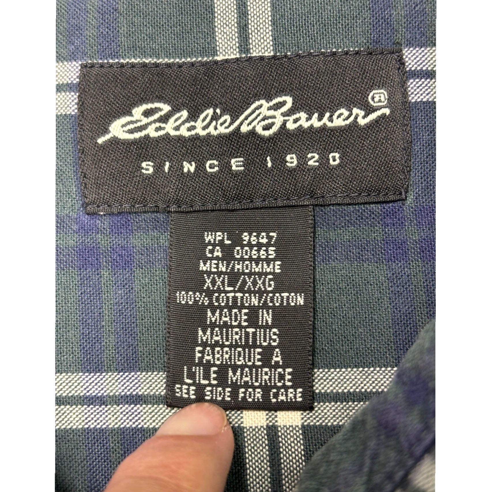 Eddie Bauer VINTAGE? Eddie Bauer Shirt? Size US XXL / EU 58 / 5 - 4 Thumbnail