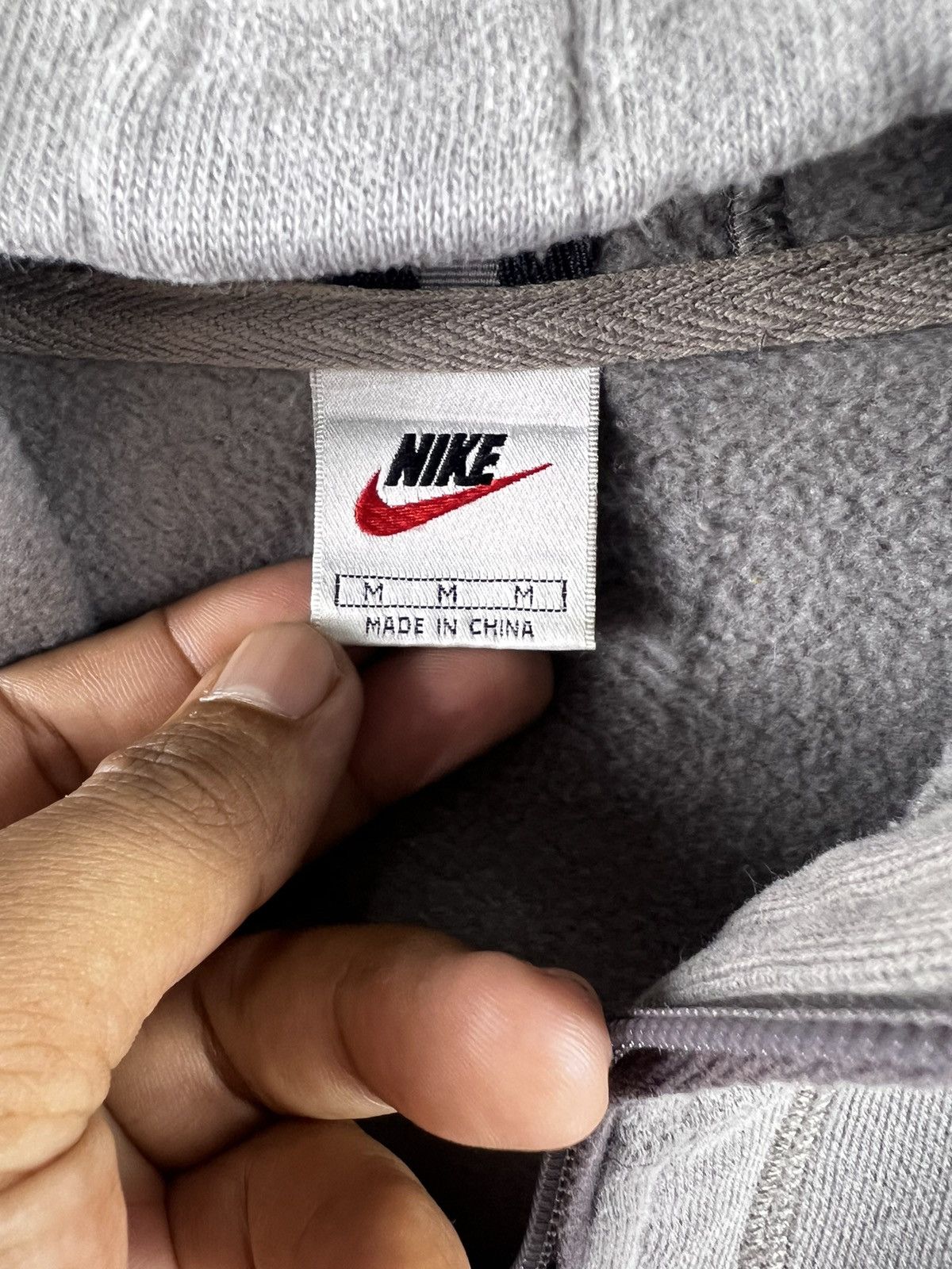 Nike 🔥 Vintage 90's Nike Streetwear Hoodie Sweatshirt - M Size US M / EU 48-50 / 2 - 8 Thumbnail