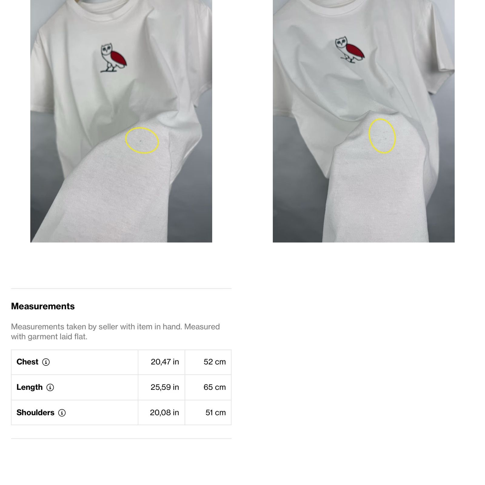Vintage OVO T-Shirt White M Retro Y2K Rare Hype Mens Size US M / EU 48-50 / 2 - 8 Thumbnail