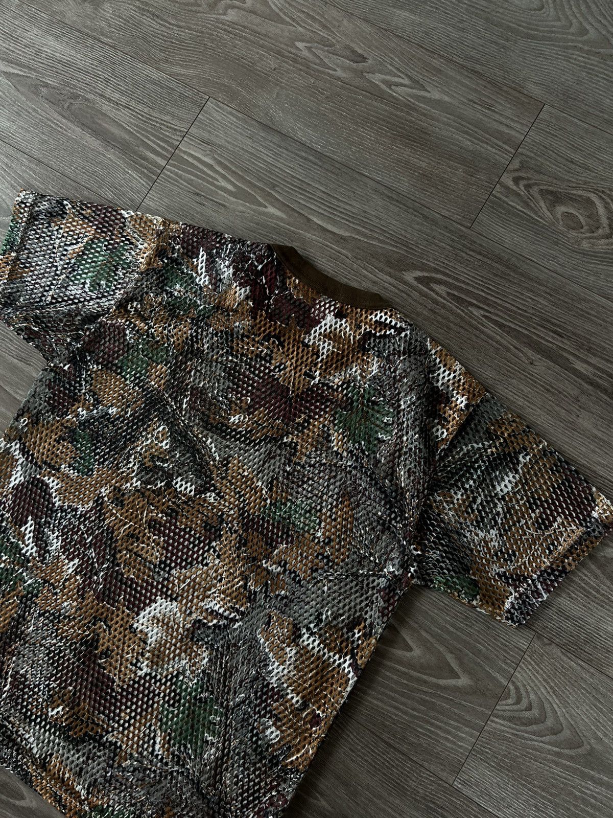 Other Vintage Transparent Hunt Camo Trees Colourway Perforated Tee Size US M / EU 48-50 / 2 - 17 Thumbnail