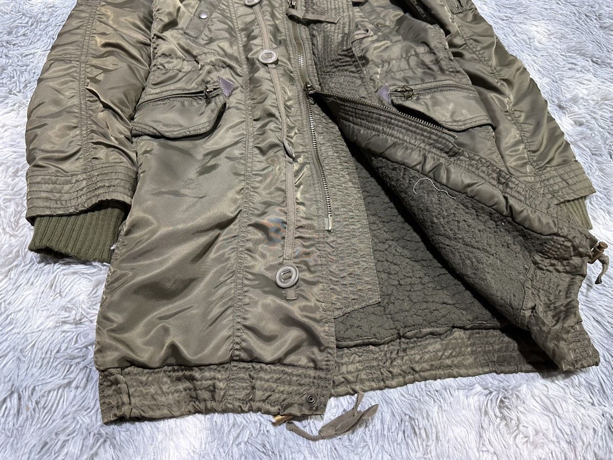 GOA 🔥Y2K Archived Goa Raccoon Fur Parka Jacket Split Hoodie Size US M / EU 48-50 / 2 - 13 Thumbnail
