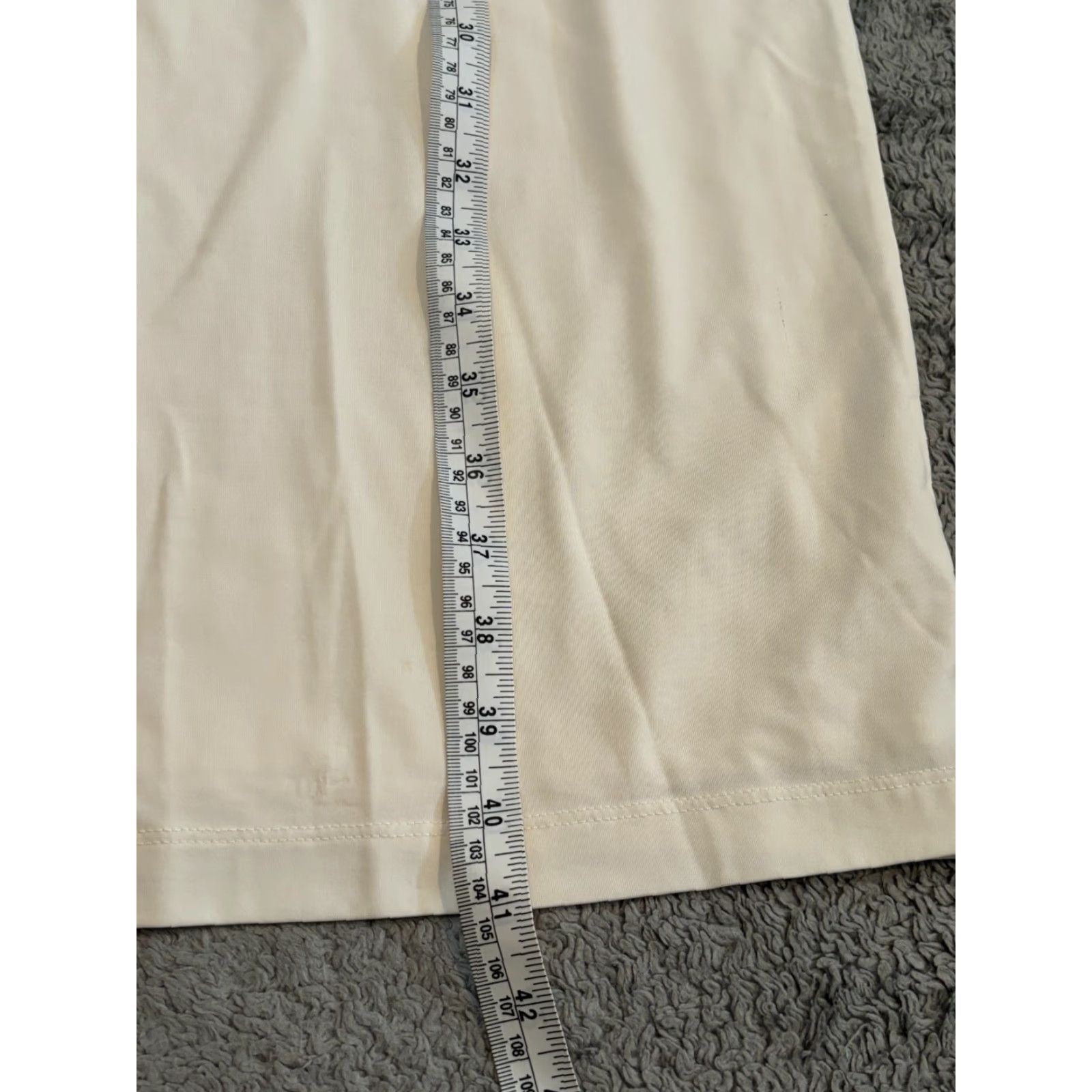 Calvin Klein Calvin Klein Dress Womens XS Ivory Sleeveless Sheath Tank Stretch Dress Size XS / US 0-2 / IT 36-38 - 4 Thumbnail