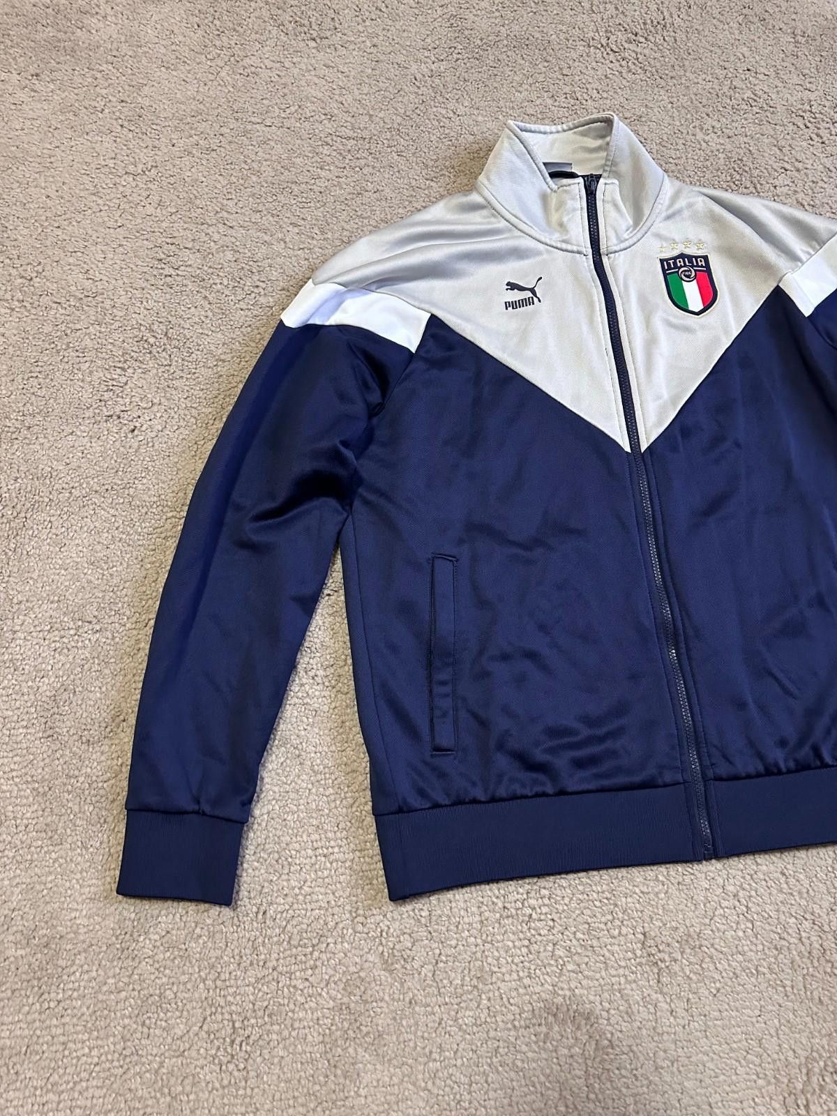 Puma Puma Italy 2020/21 Football Soccer Track Jacket Sz L Size US L / EU 52-54 / 3 - 2 Thumbnail