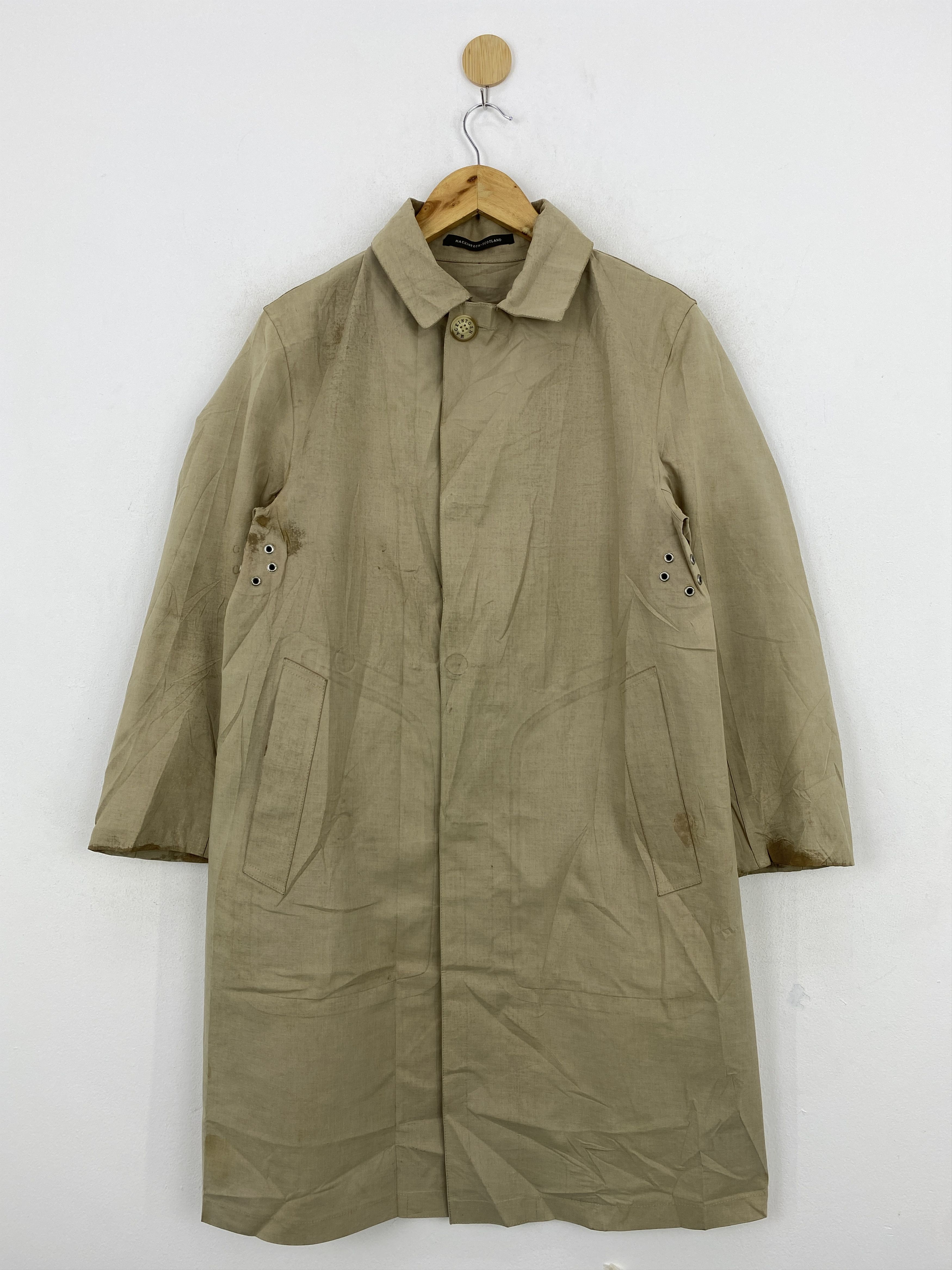 Mackintosh Vintage Mackintosh Made In Scottland Trench Coat J1940 Size US XXS / EU 40 - 1 Thumbnail
