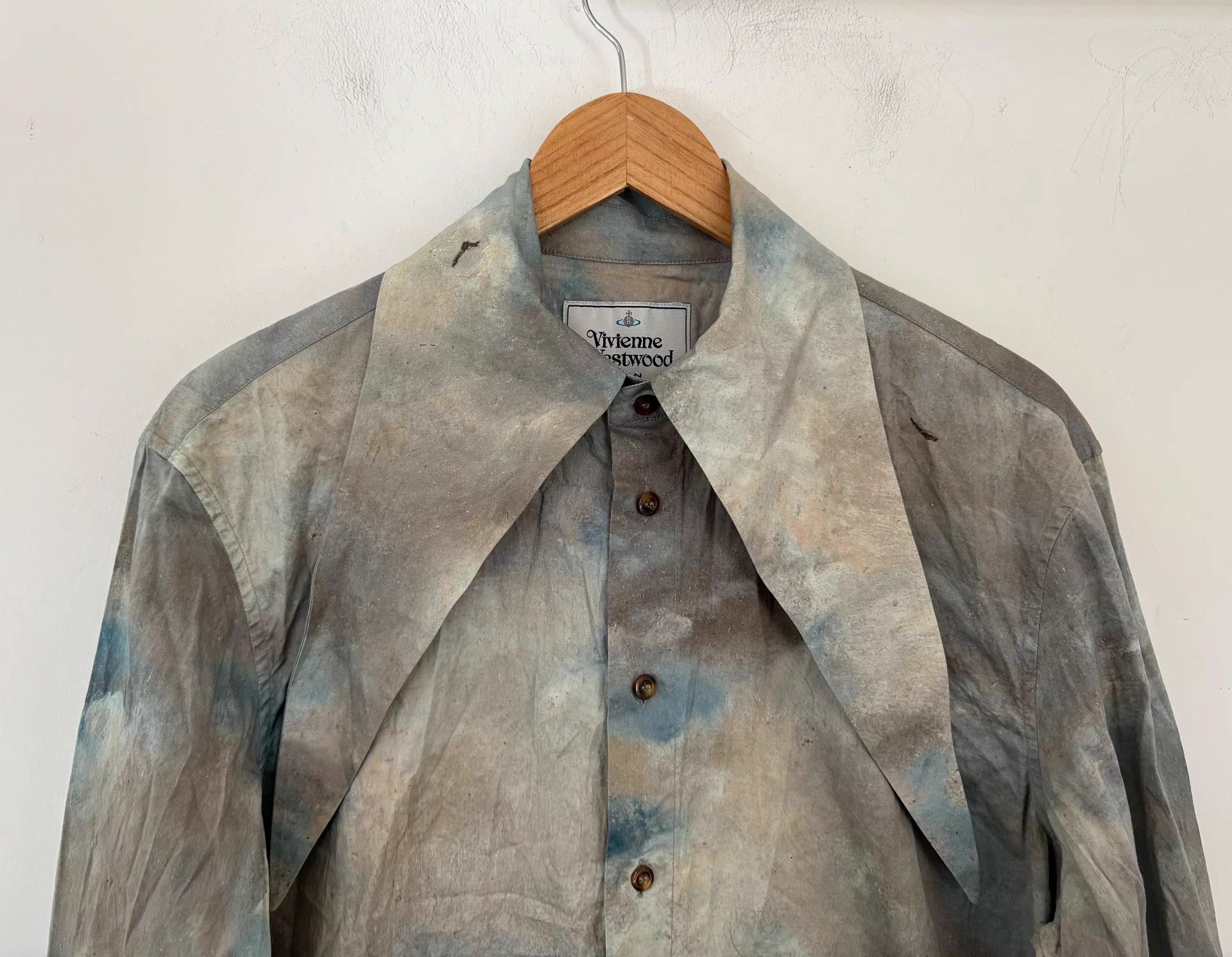 Vivienne Westwood Vivienne Westwood 15FW Men's Scissors Collar Sky Print 48 Size US M / EU 48-50 / 2 - 3 Thumbnail