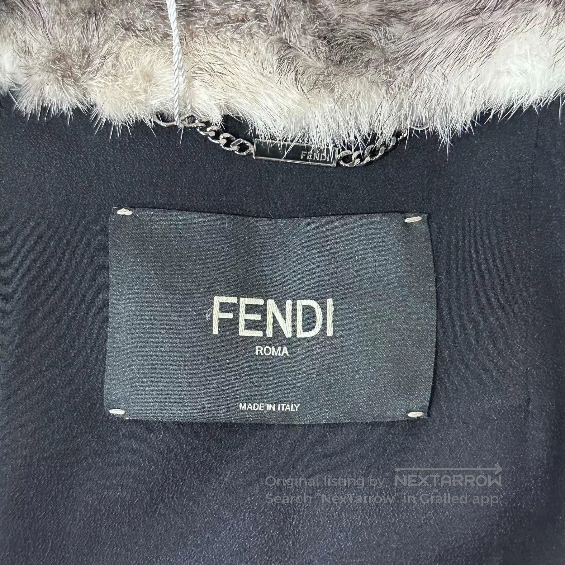 Fendi Fendi Gradient Mink Fur Coat. Size US XL / EU 56 / 4 - 6 Thumbnail