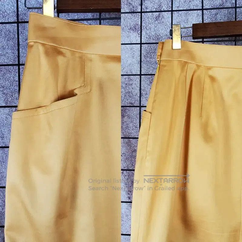 Dior Dior Orange Midi Skirt for Women . Size 27" / US 4 / IT 40 - 3 Thumbnail