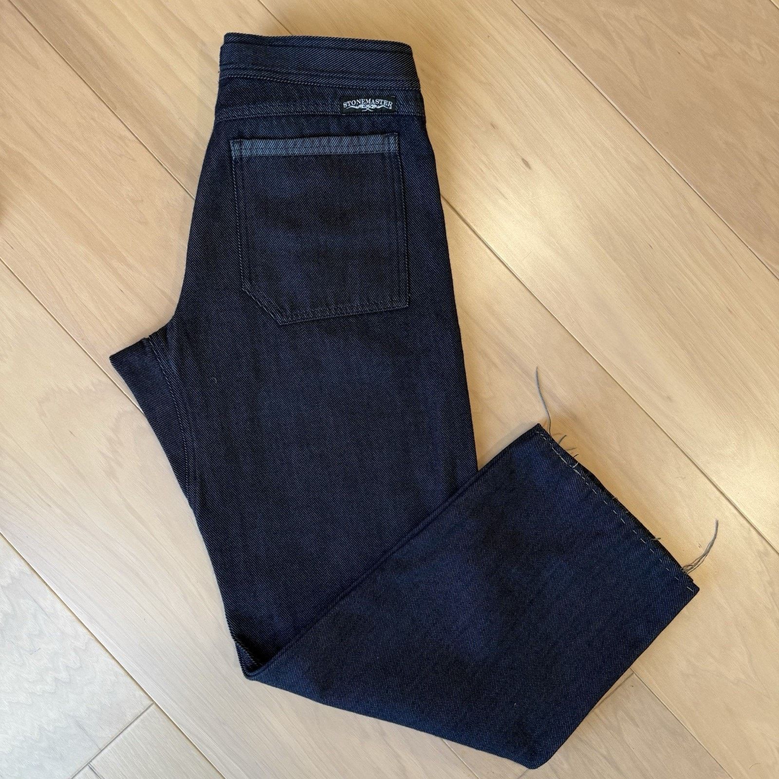 Other Stone Master Pants 30 Blue Dark Wash Belted Utility Size US 30 / EU 46 - 2 Thumbnail