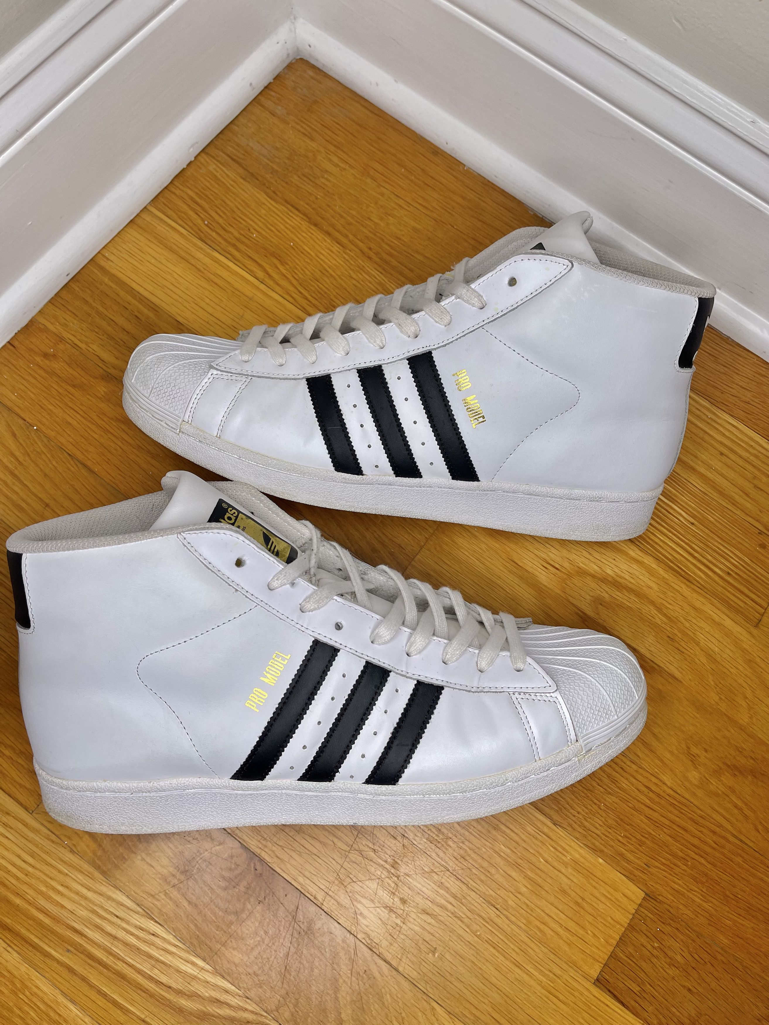 Adidas Adidas OG Pro Model Cloud White 2016 Size US 13 / EU 46 - 2 Thumbnail