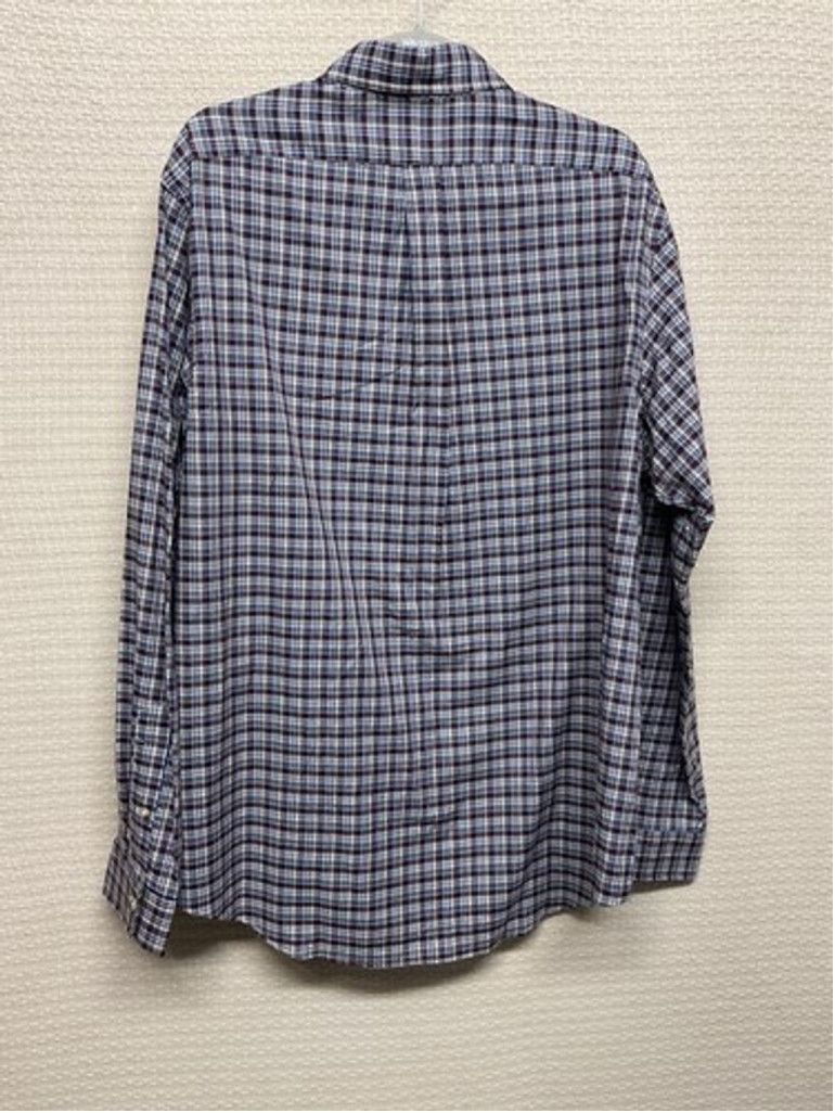 Ralph Lauren Ralph Lauren Bordo Plaid Flannel Button Up Shirt Men XL Size US XL / EU 56 / 4 - 9 Thumbnail