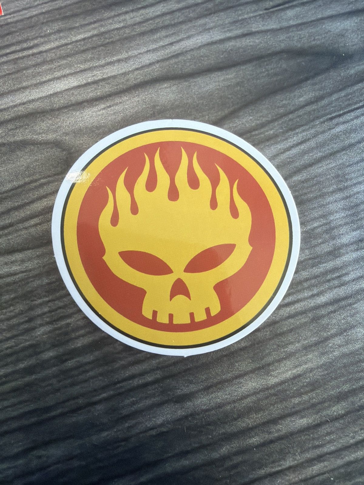Hypebeast The Offspring Flaming Skull Sticker Size ONE SIZE - 1 Thumbnail