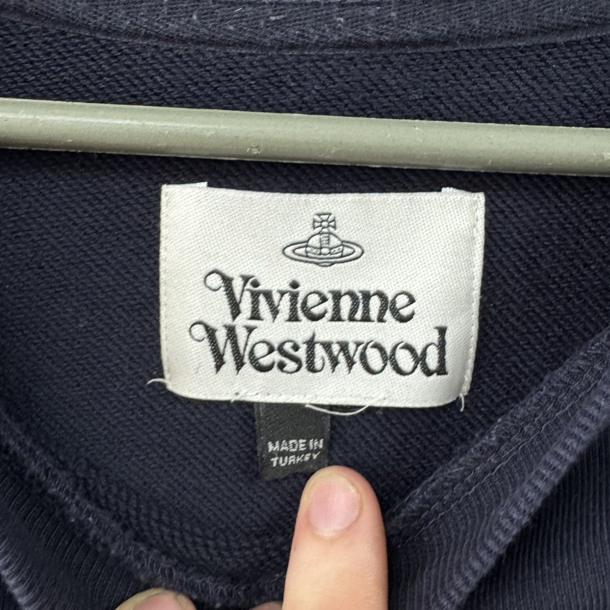 Vivienne Westwood Vintage Vivienne Westwood Sweatshirt Orb Logo Basic Pullover Size US XL / EU 56 / 4 - 6 Thumbnail