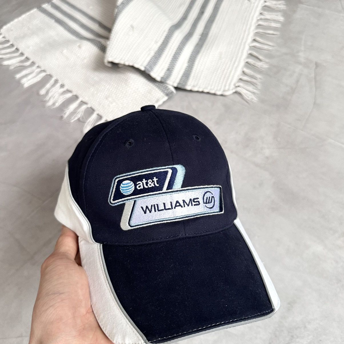 Formula 1 AT&T Williams F1 Formula 1 Racing Team Rare Cap Hat Size ONE SIZE - 2 Thumbnail