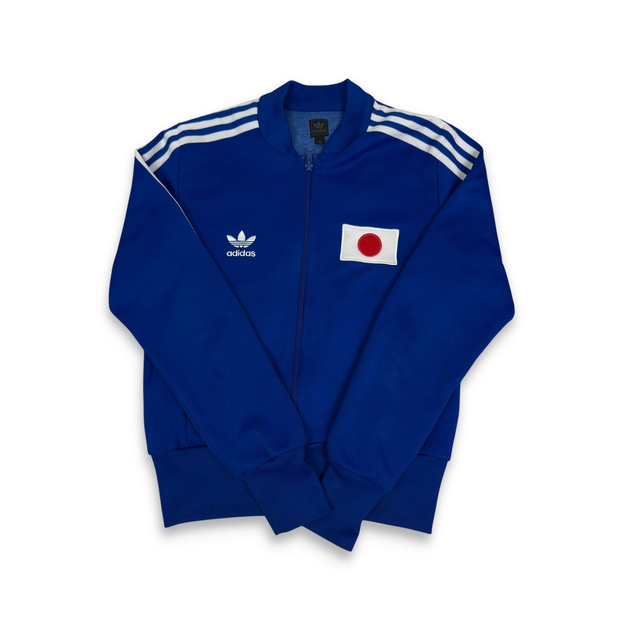 Adidas Adidas Womens Blue Japan National Football Full Zip Jacket S Size S / US 4 / IT 40 - 1 Thumbnail