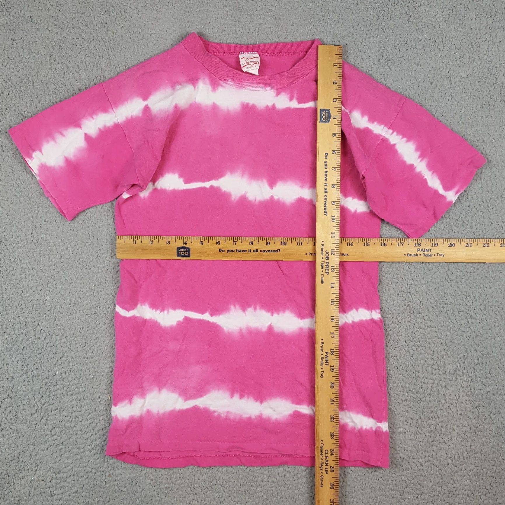 Vintage Vintage 80s Pink Tie-Dye T-Shirt Women's XS Hippie Retro Music Festival Summer Casual Made in USA Size XS / US 0-2 / IT 36-38 - 5 Thumbnail