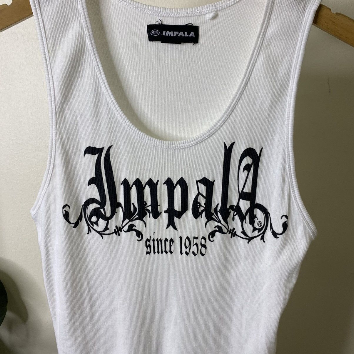 If Six Was Nine Impala Y2K Japanese Cyber Gothic Punk Grunge LGB Emo Tanktop Size US XS / EU 42 / 0 - 2 Thumbnail