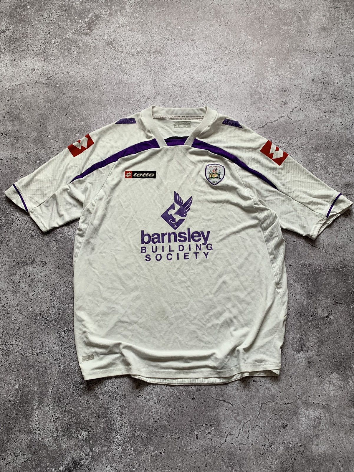 Lotto Sport × Vintage 🔥VINTAGE LOTTO BARNSLEY SOCCER JERSEY Size US L / EU 52-54 / 3 - 1 Thumbnail