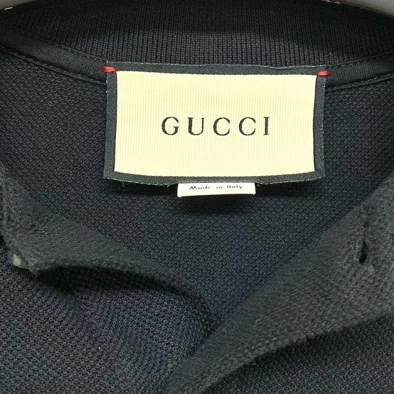 Gucci GucciClassic snake-patterned embroidered polo shirt 2503-Ne Size US S / EU 44-46 / 1 - 4 Thumbnail