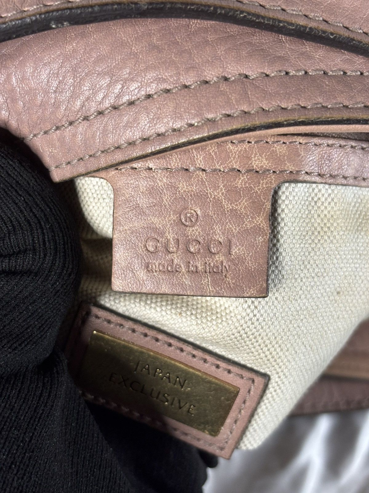 Gucci (very worn) Gucci Japan Exclusive 2 Way Bag sakura Size ONE SIZE - 7 Thumbnail