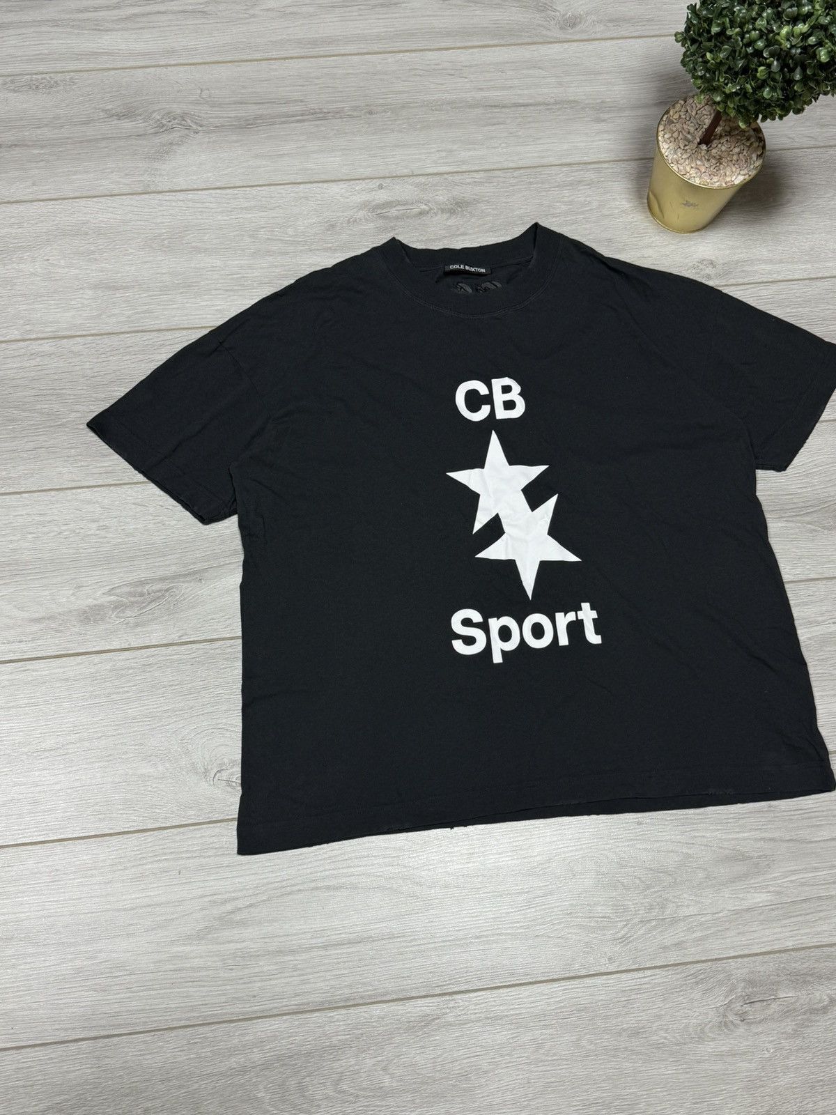 Cole Buxton Cole Buxton sport stars tee shirt tears Size US L / EU 52-54 / 3 - 3 Thumbnail