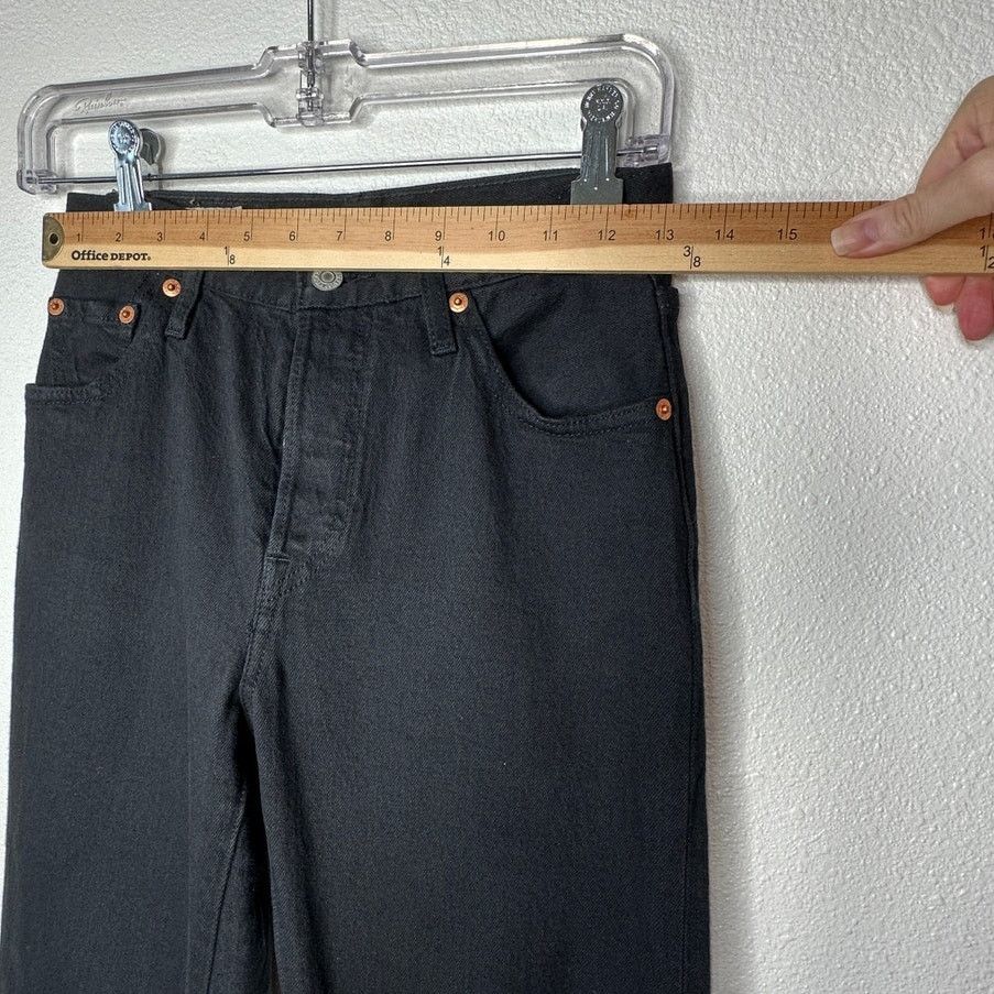 Levi's Levis 501 Original Fit Button Fly Straight Leg Jeans 23 x 28 Size 23" - 13 Thumbnail