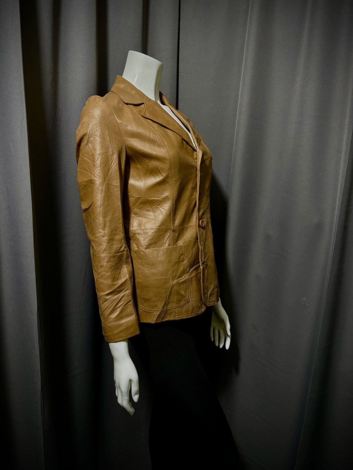 Yohji Yamamoto Ined by Yohji Yamamoto Leather Jacket Size S / US 4 / IT 40 - 2 Thumbnail