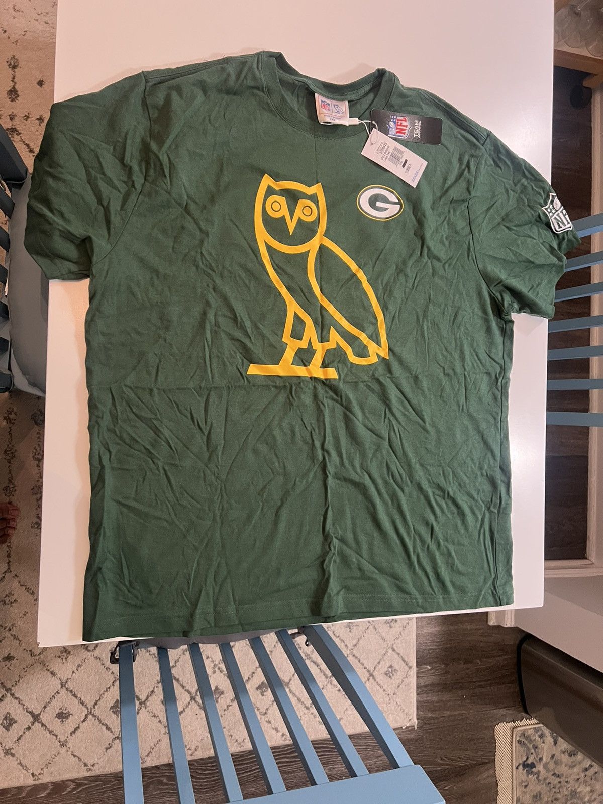 Drake × NFL Packers x OVO Collab Men’s 2XL Tee Size US XXL / EU 58 / 5 - 1 Thumbnail