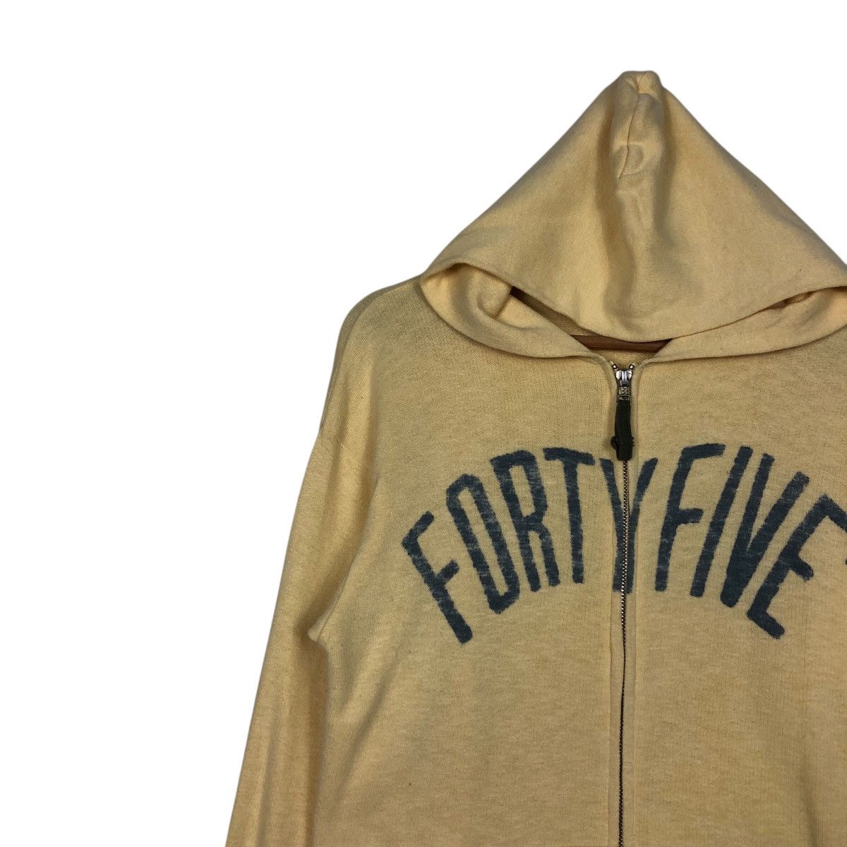 45rpm 📌Vintage Zipper Jacket Hoodie 45Rpm Big Logo Spell Out Size US M / EU 48-50 / 2 - 8 Thumbnail