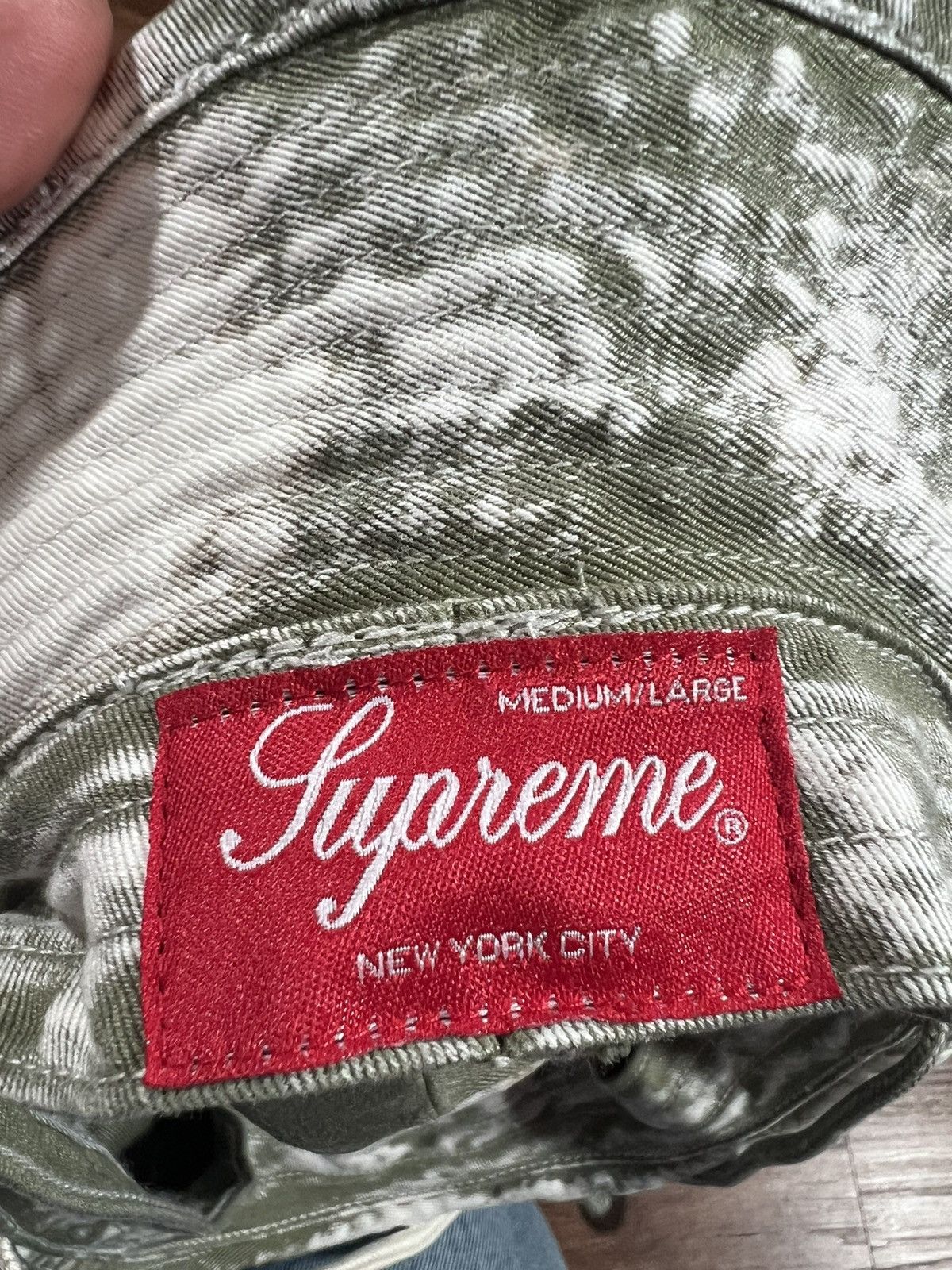 Supreme Supreme Bleach Chino Boonie bucket hat M/L | Grailed