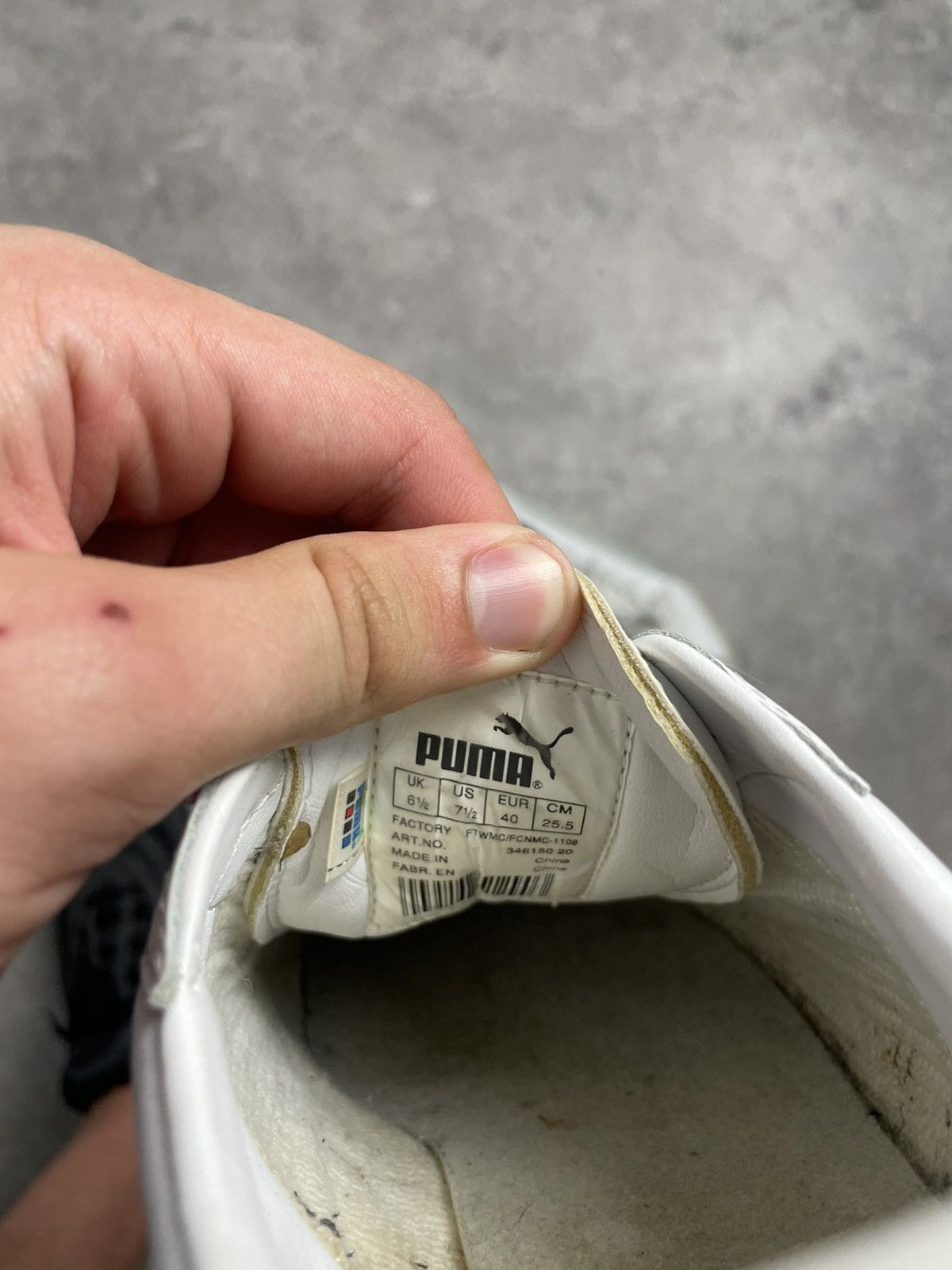 Japanese Brand × Puma × Vintage Vintage Japanese Puma Speedcat White Shoes Size US 7.5 / EU 40-41 - 7 Thumbnail