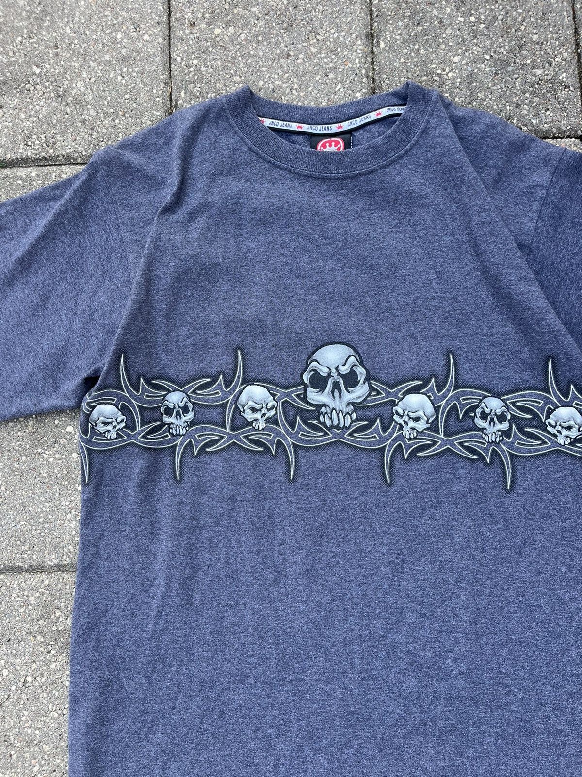 JNCO Jnco Jeans Skull Tee Size US L / EU 52-54 / 3 - 3 Thumbnail