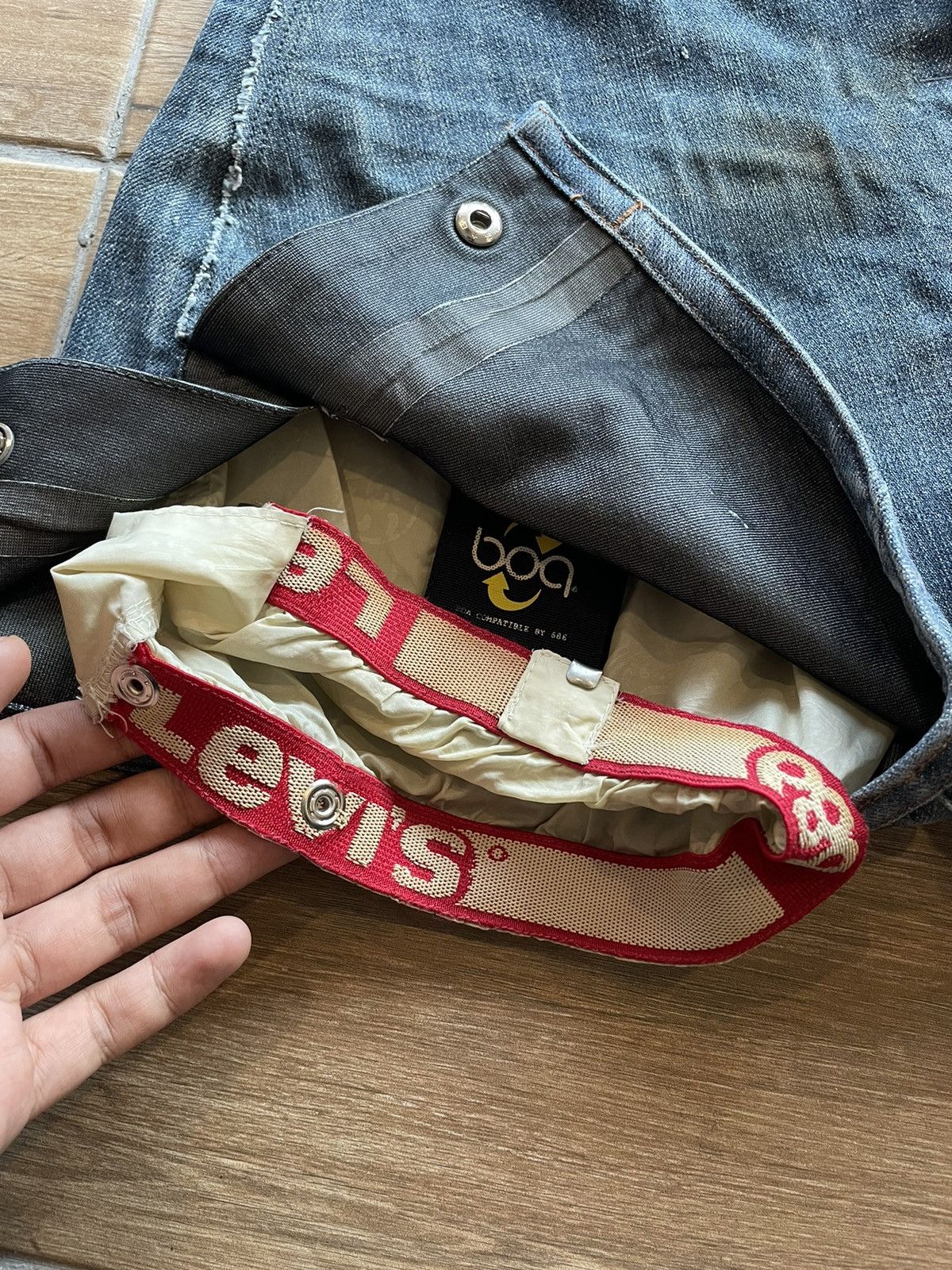 686 × Levi's × Levi's Vintage Clothing 686 X Levis 514 Ski Jeans Size US 35 - 5 Thumbnail