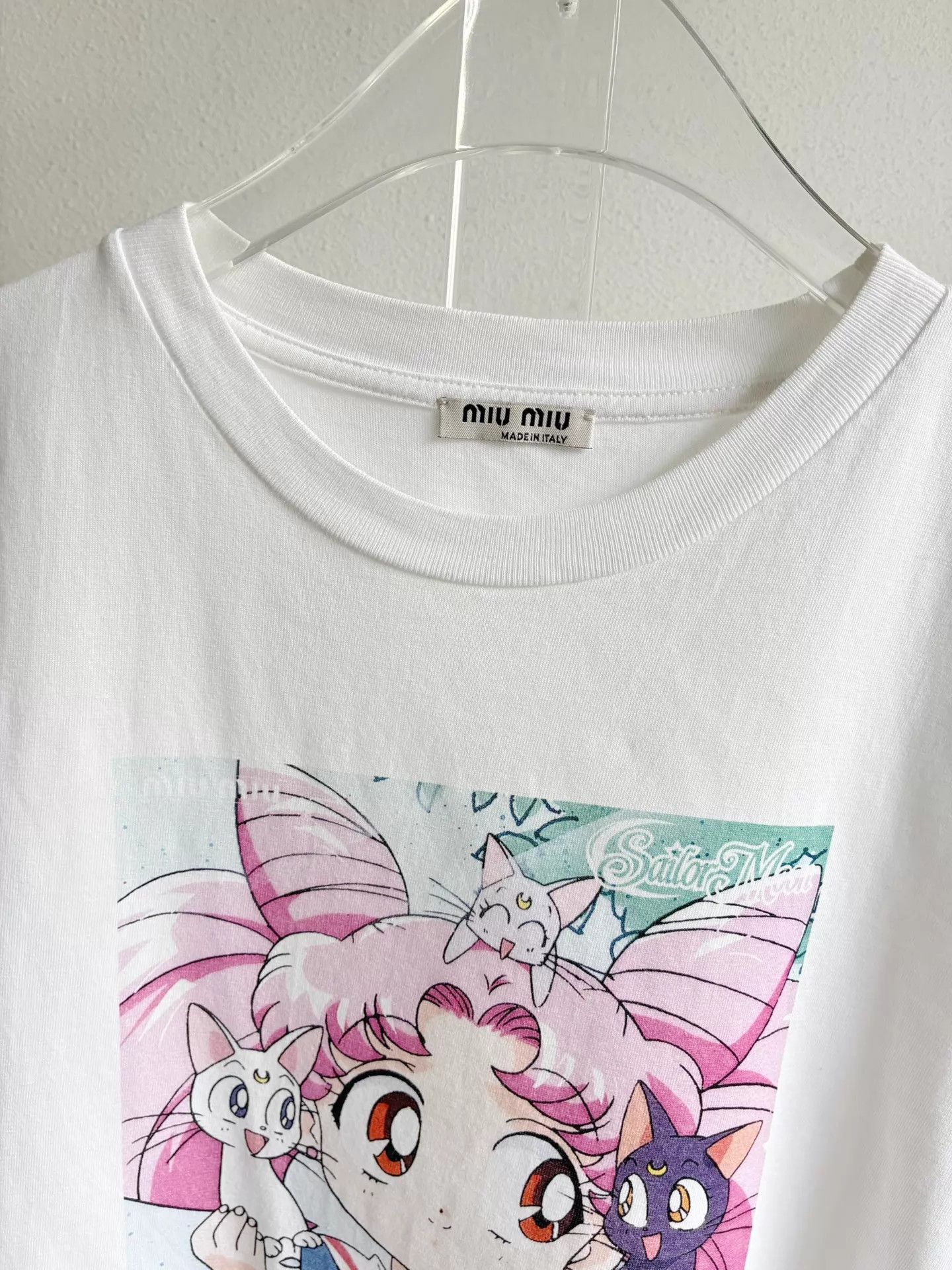 Miu Miu MIU MIU x Sailor Moon Short Sleeve T-Shirt XS Size XS / US 0-2 / IT 36-38 - 4 Thumbnail