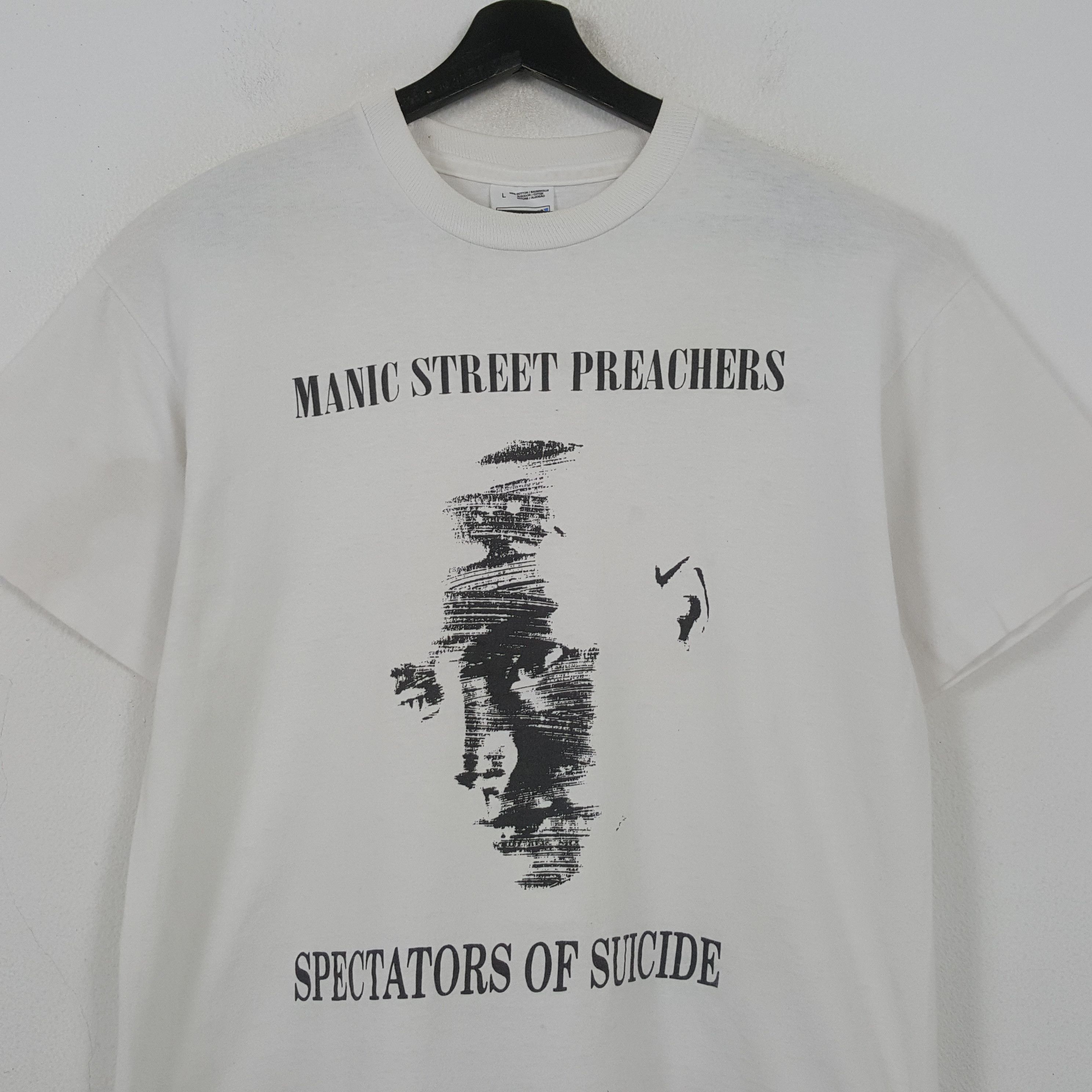 Band Tees Manic Street Preachers Spectator Of Suicide Band Tshirt 32 Size US M / EU 48-50 / 2 - 2 Thumbnail