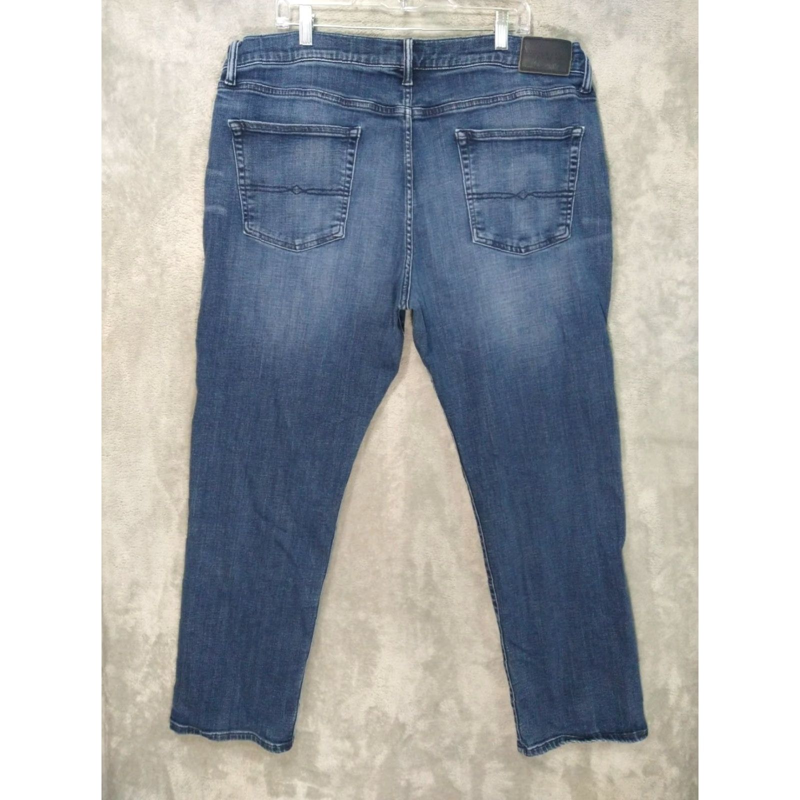 Lucky Brand Lucky Brand Jeans Mens 40x30 Blue Denim 363 Vintage Straight High Rise Dark Wash Jeans Size US 40 / EU 56 - 2 Thumbnail