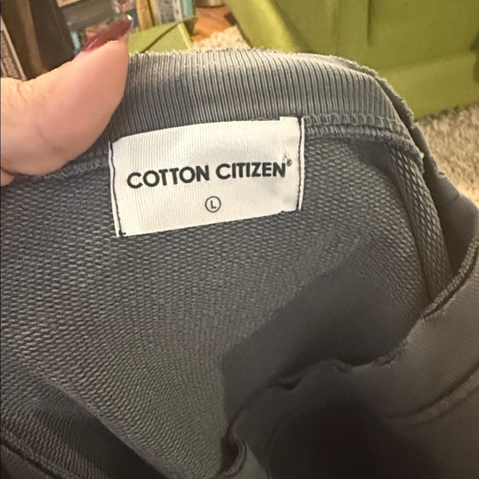 COTTONCITIZEN COTTON CITIZEN distressed oversized crewneck sweatshirt L Size US L / EU 52-54 / 3 - 2 Thumbnail