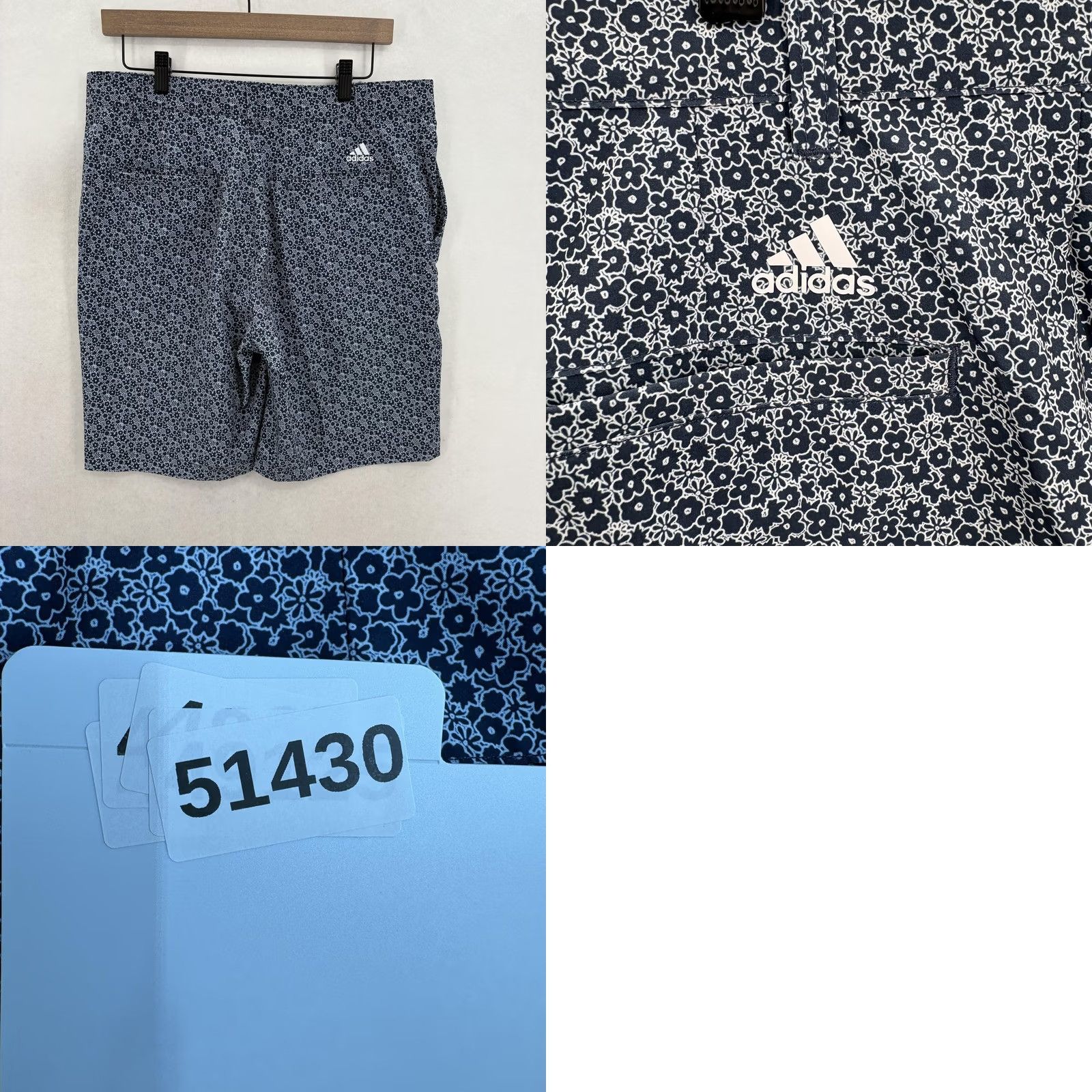Adidas Adidas Golf Shorts Mens 32 Blue Floral Chino 8" Stretch Preppy Summary: ADIDIAS ADIDAS Size US 32 / EU 48 - 8 Thumbnail